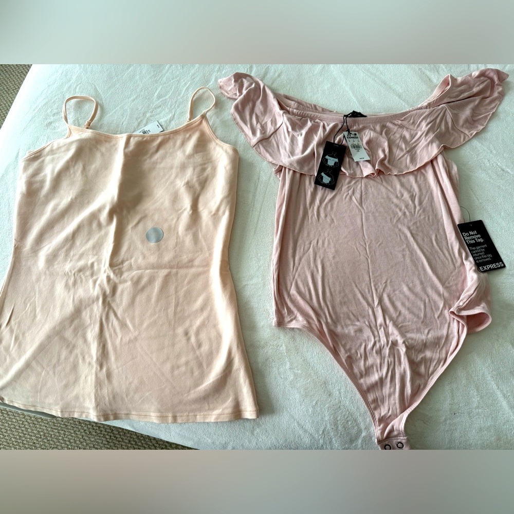 Express Women Tops: bra Cami Tank Top and Bodysuit